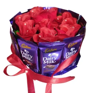 Chocolate flower box