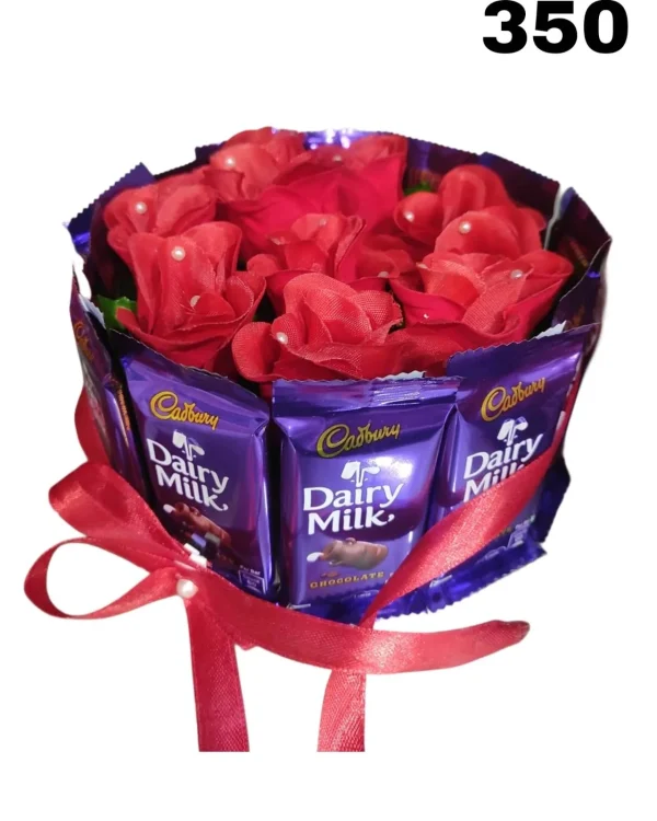 Chocolate flower box