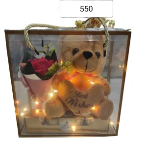 Dog Teddy Hamper Bag