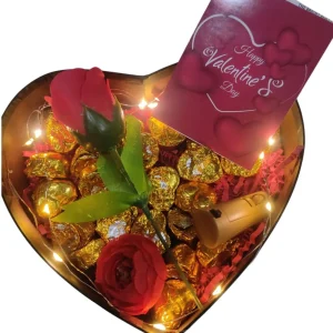 Chocolate flower box