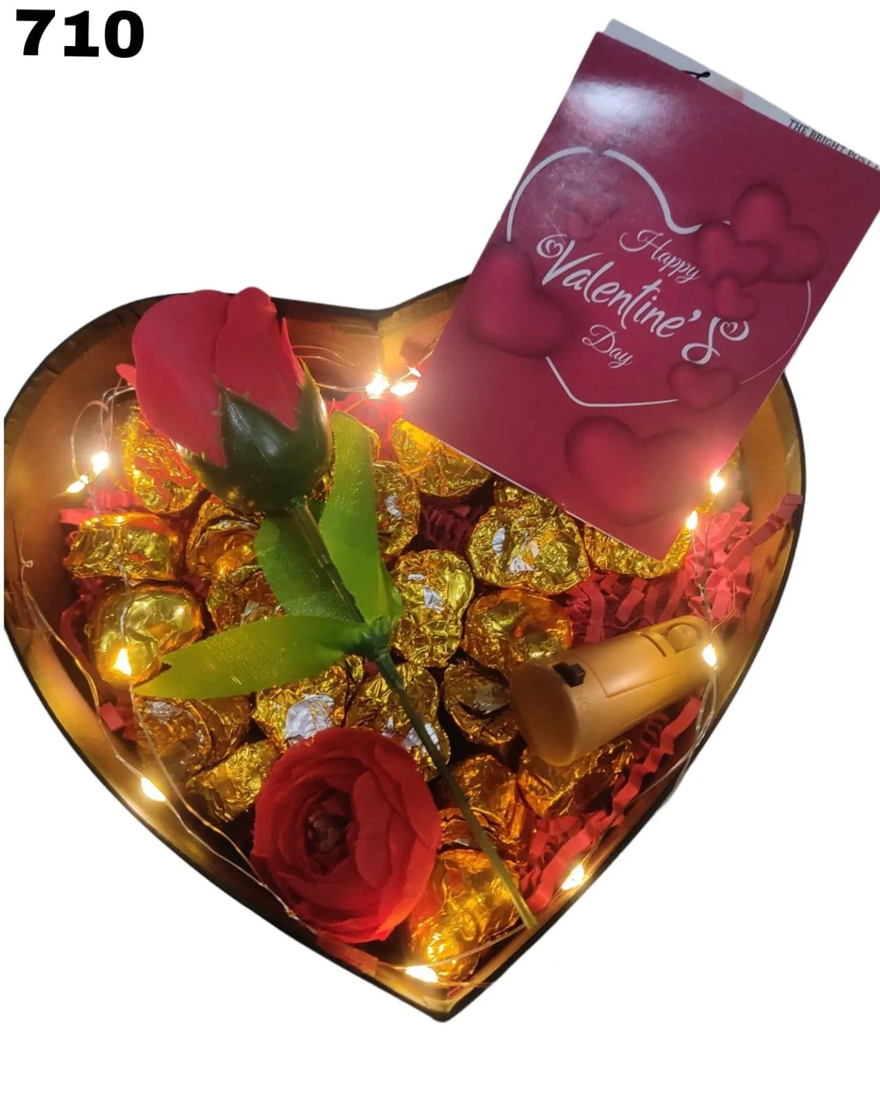 Chocolate flower box
