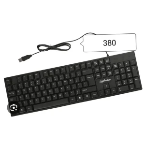 Black Wired Keyboard