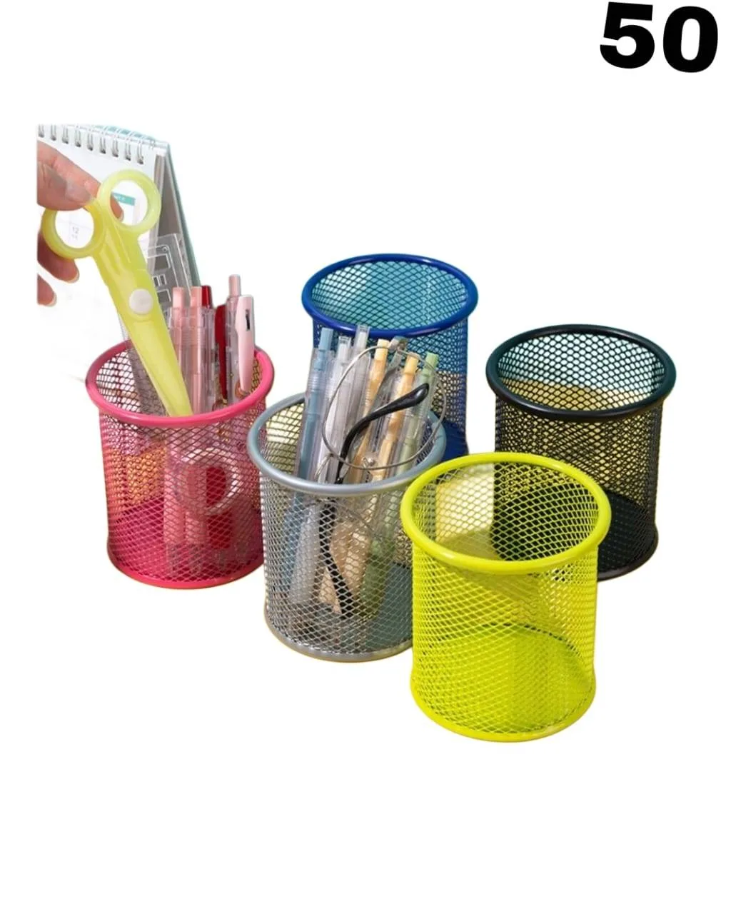 Metal pen stand