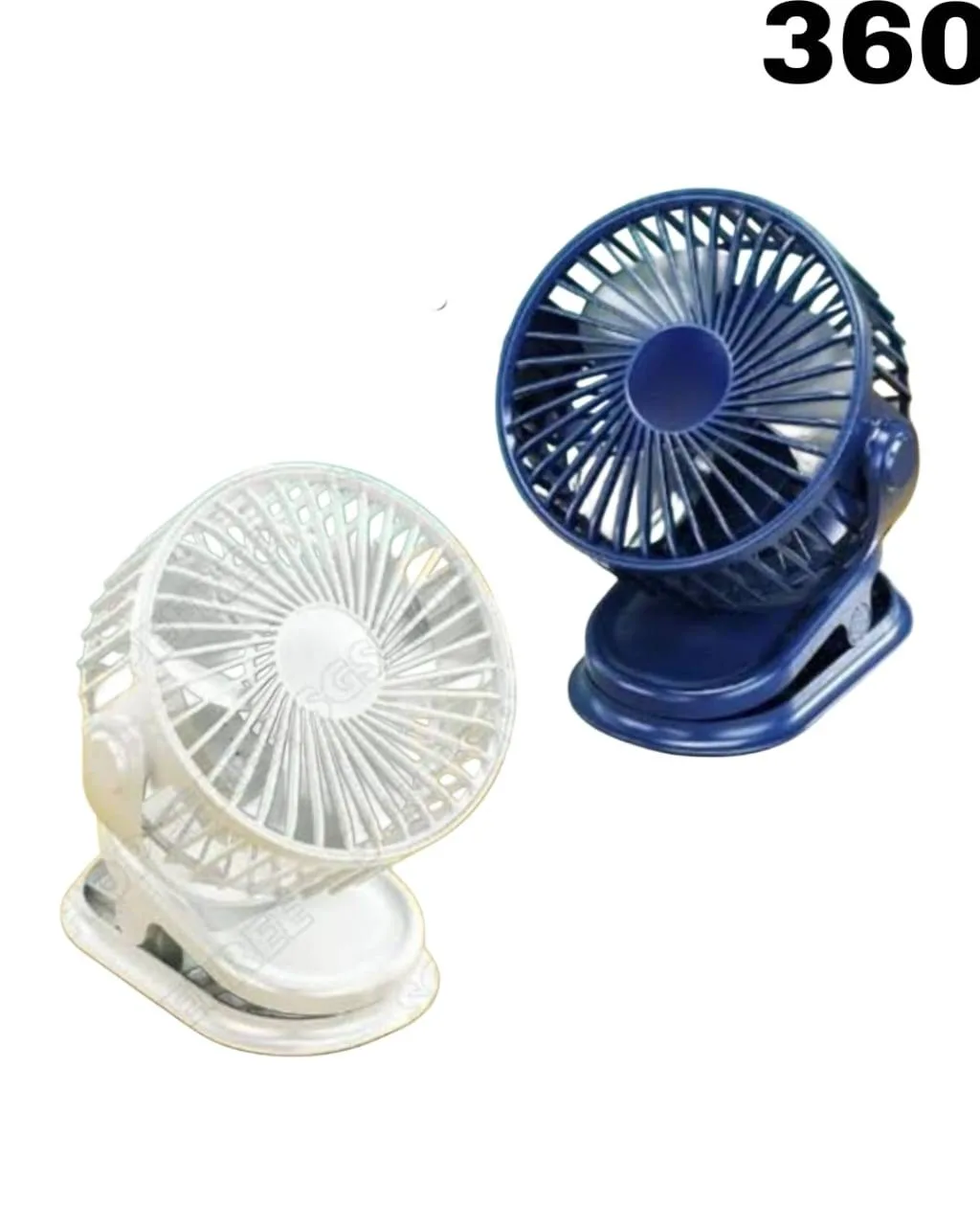 Night Light Clip Fan