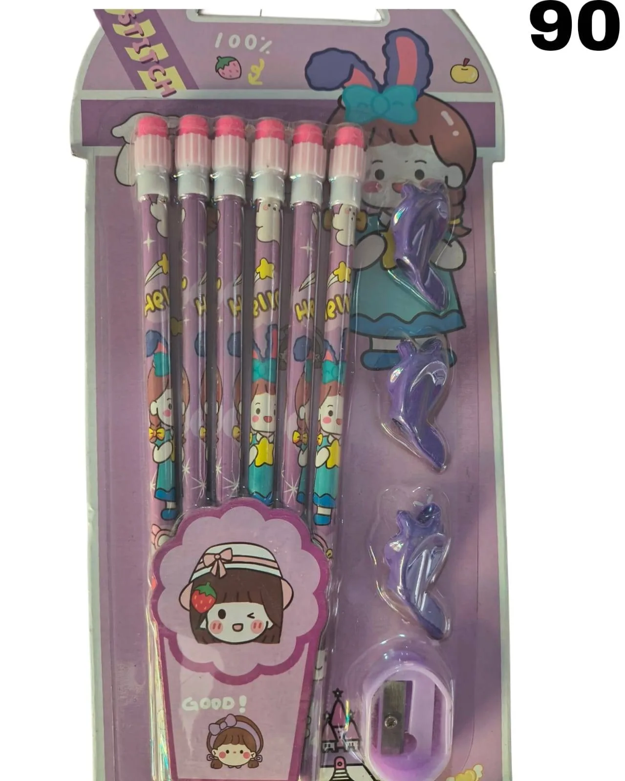 Pencils with Eraser