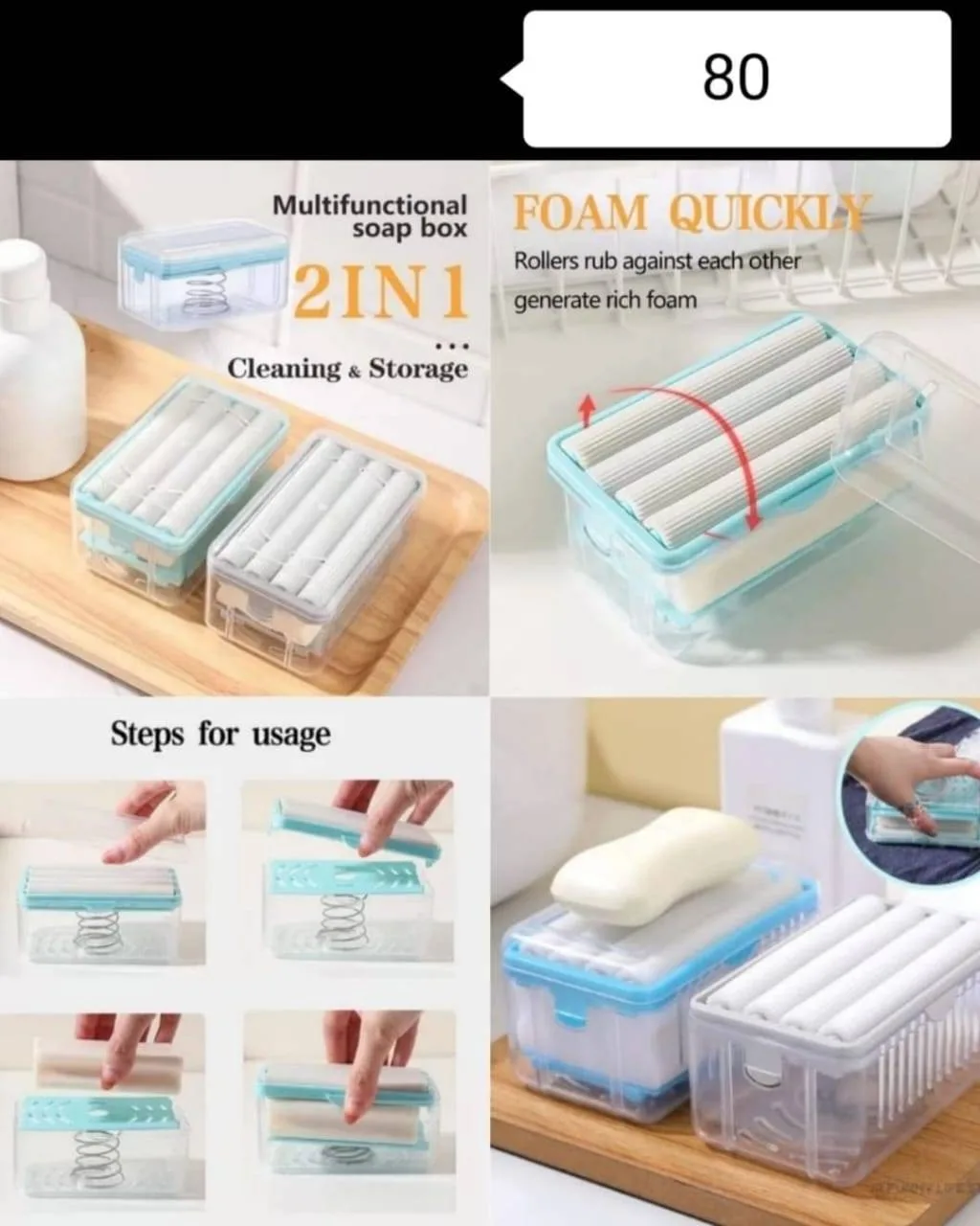 Multifunctional Soap dish