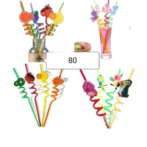 Curly Reusable Straws