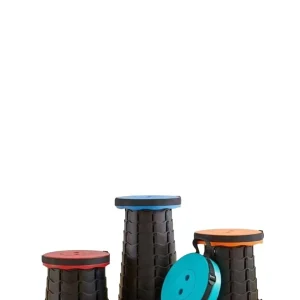 Foldable Height-Adjusting Stool