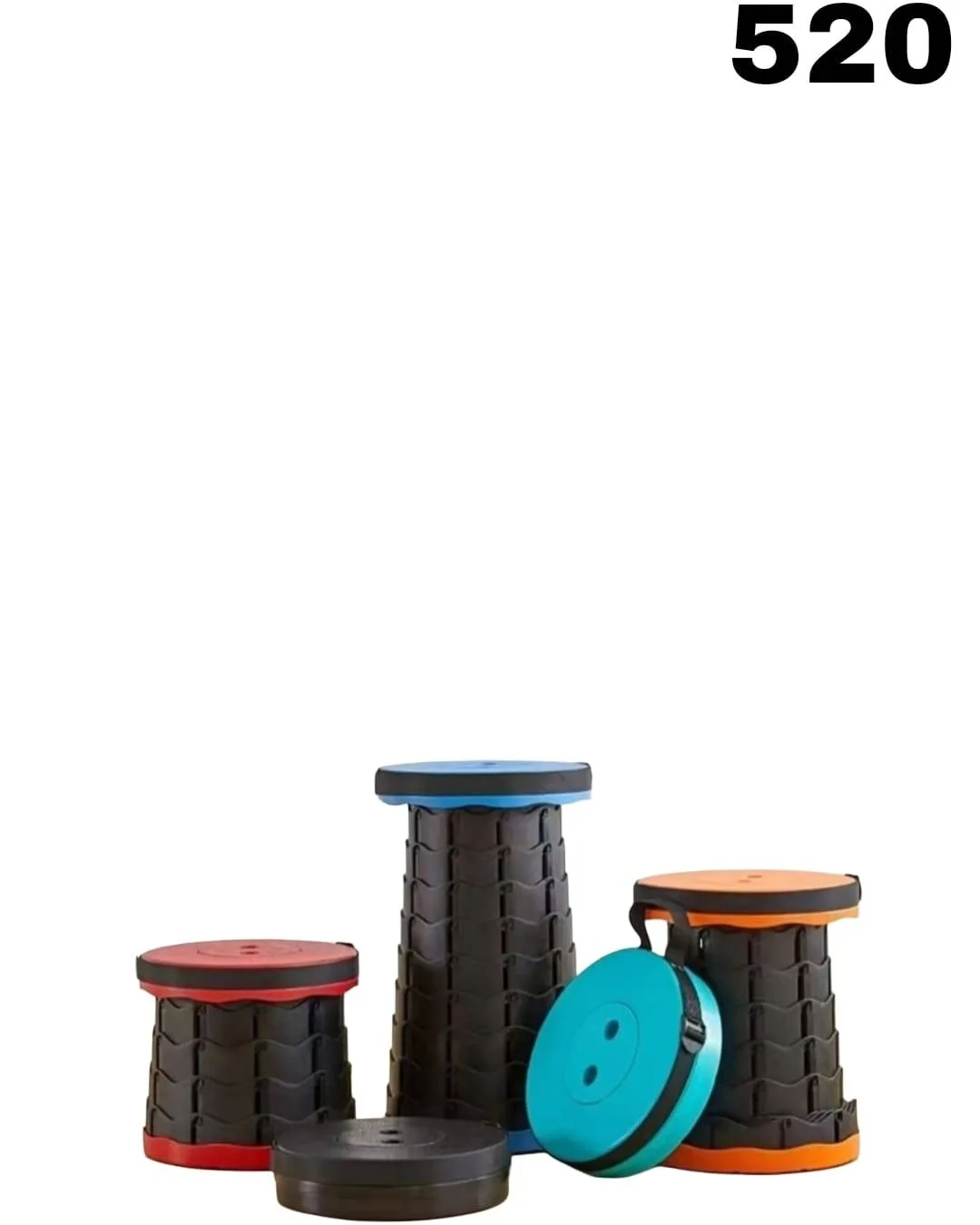 Foldable Height-Adjusting Stool