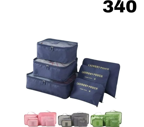 Cubes Travel Organizer Bag