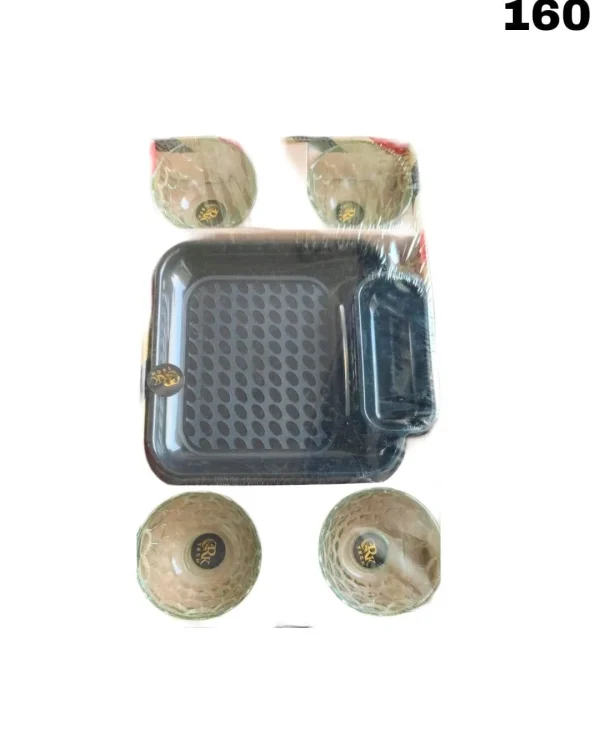 Plastic Platter Set 