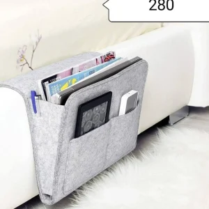 Felt Hanging OrganiserGrey