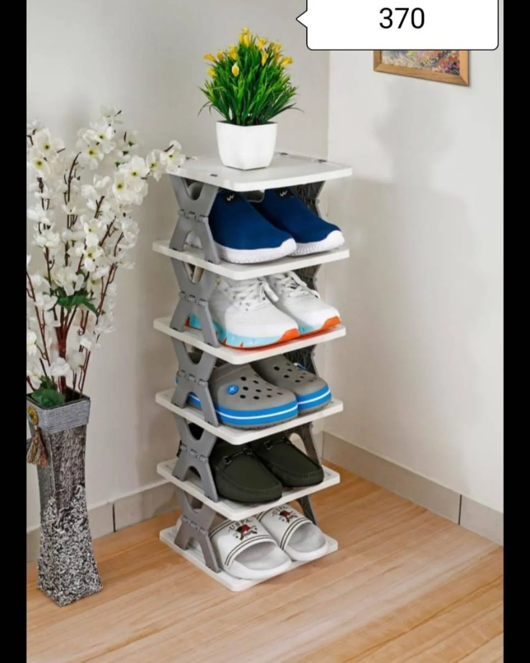 Foldable Multi Layer Shoe Rack