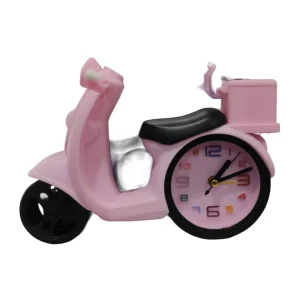 Motorcycle Desk Clock Alarm