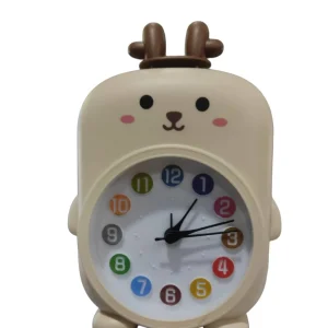 Plastic Kids Desk Analog Alarm