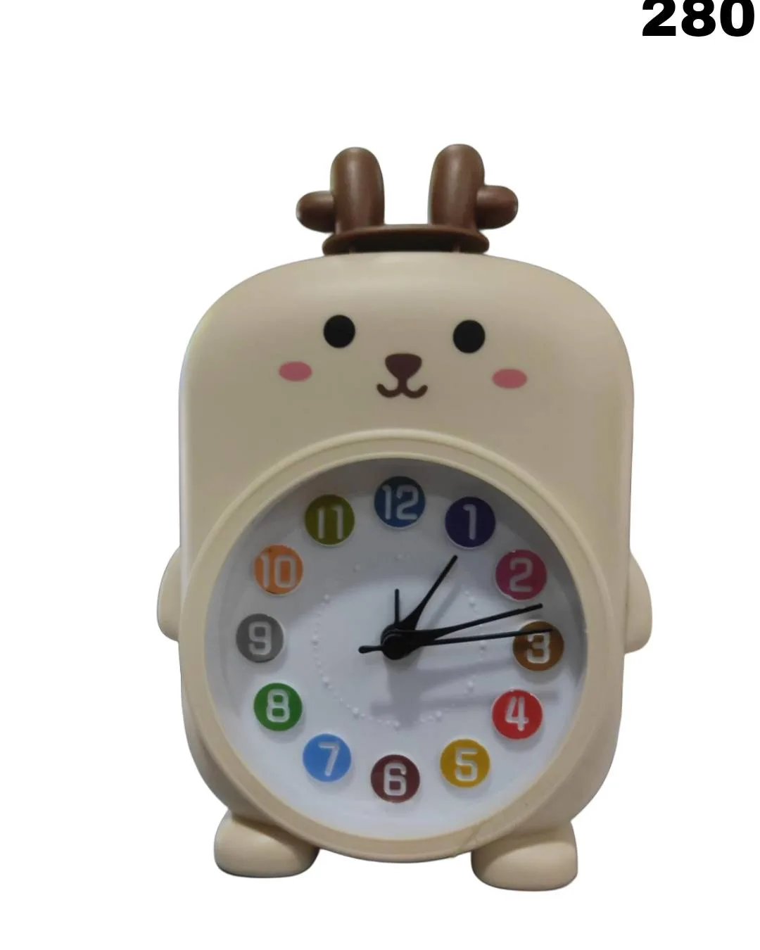 Plastic Kids Desk Analog Alarm
