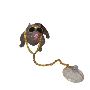 Resin Pitbull Dog