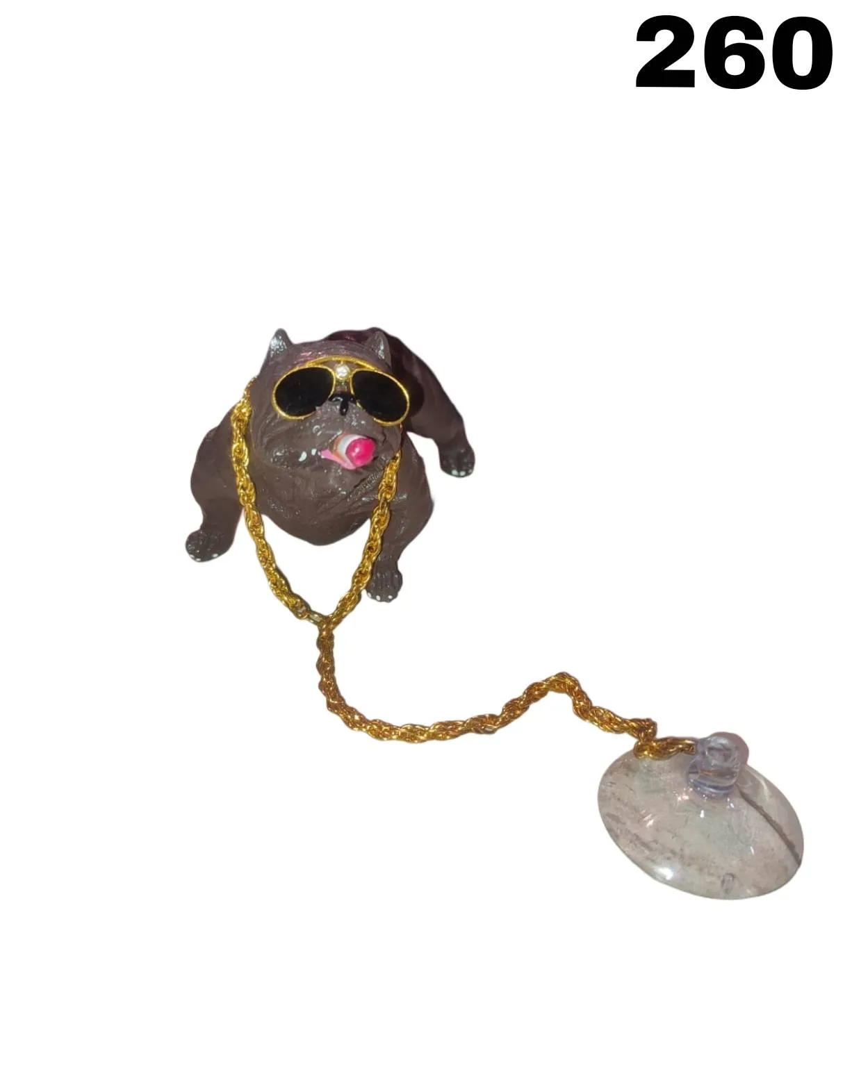 Resin Pitbull Dog