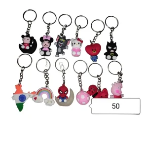 Cartoon Character Keyrings