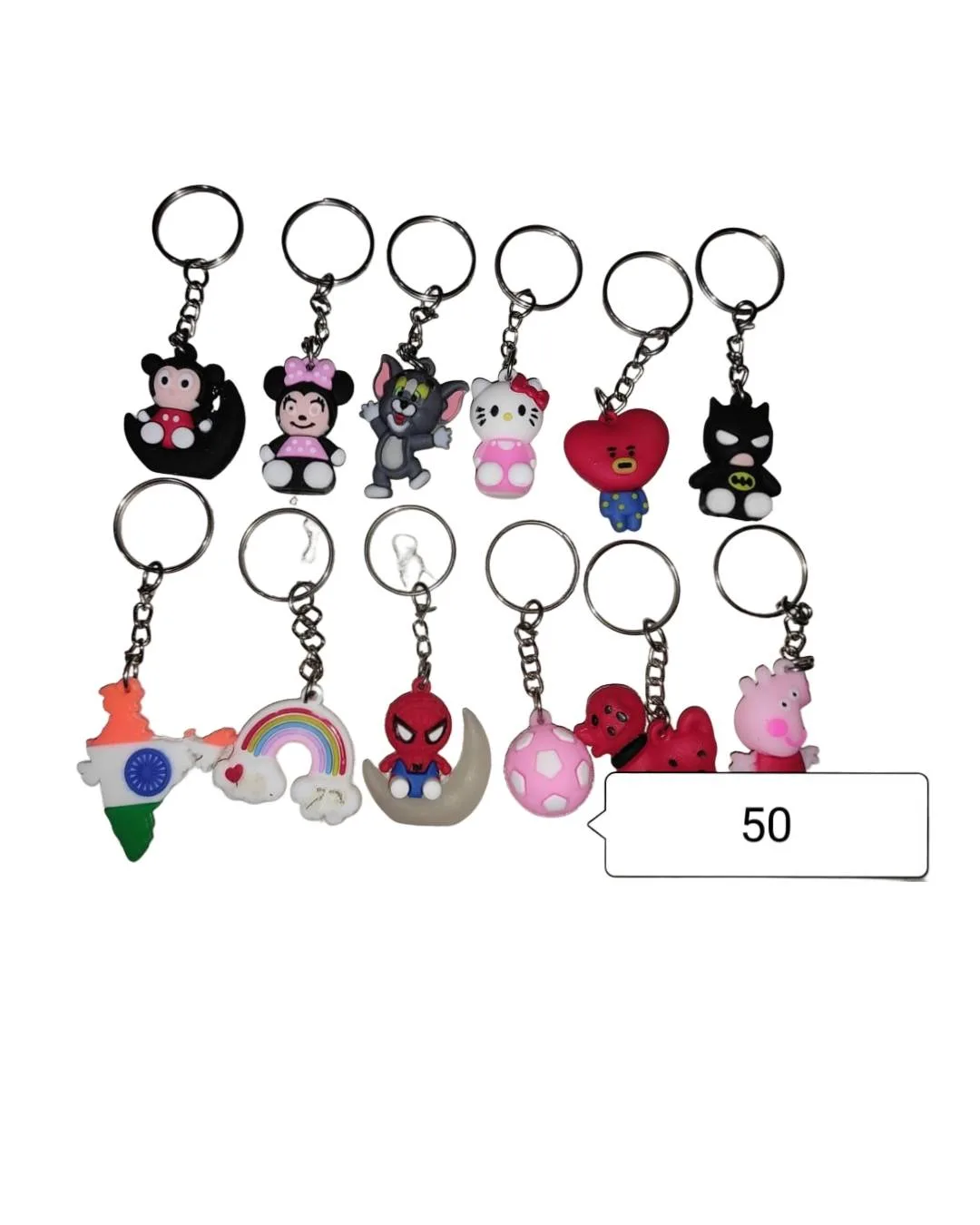 Cartoon Character Keyrings