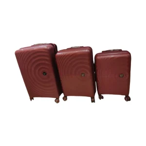 Red colour trolley bag