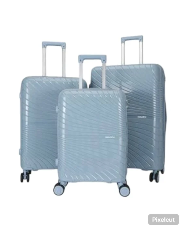 Hard Trolley Grey colour