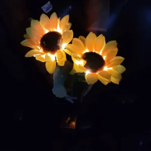 Solar Sunflower Light