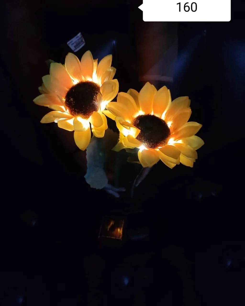 Solar Sunflower Light