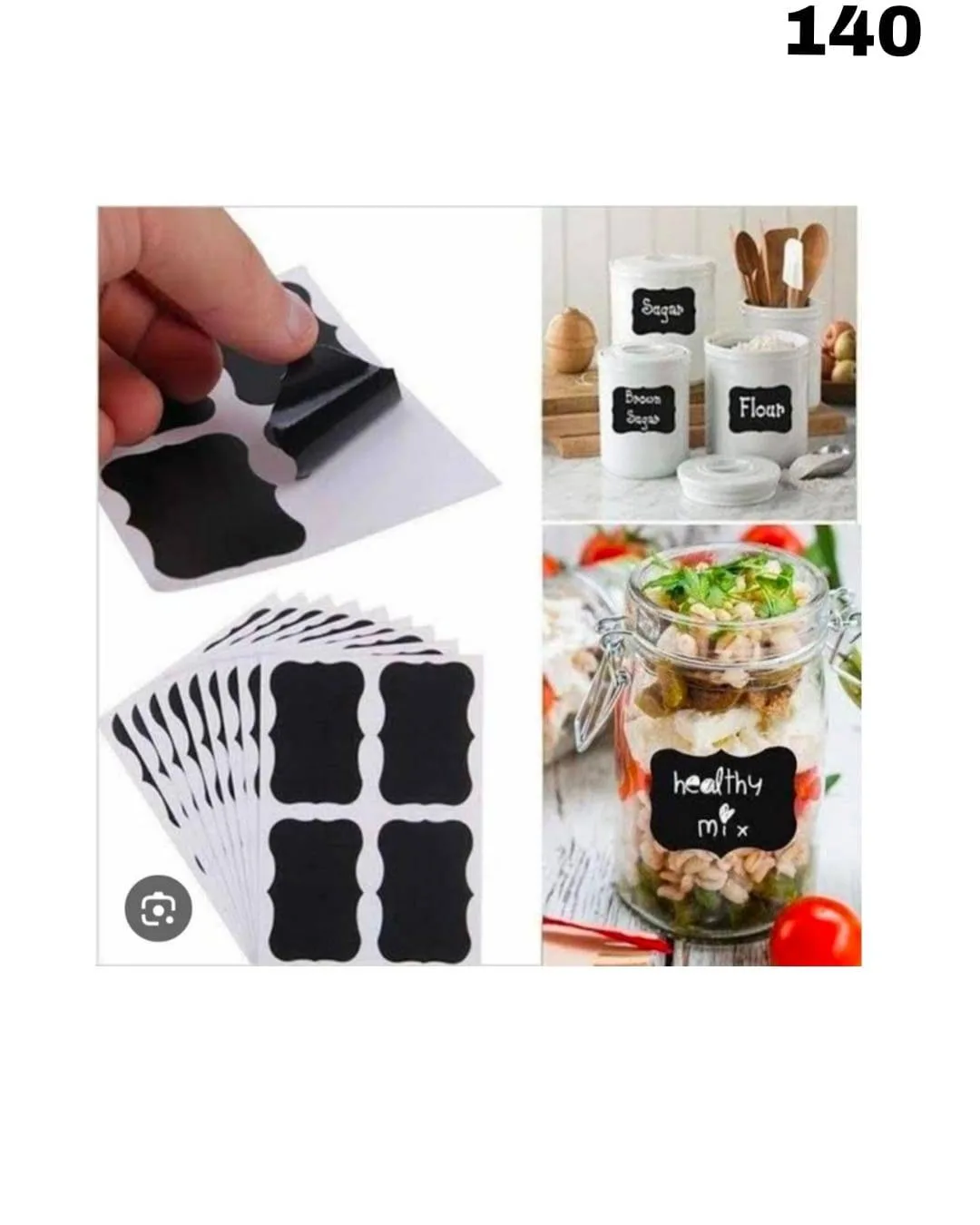 Kitchen Chalkboard Labels