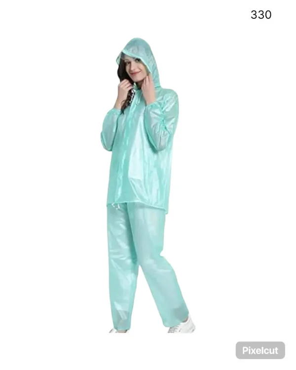 Women waterproof raincoat