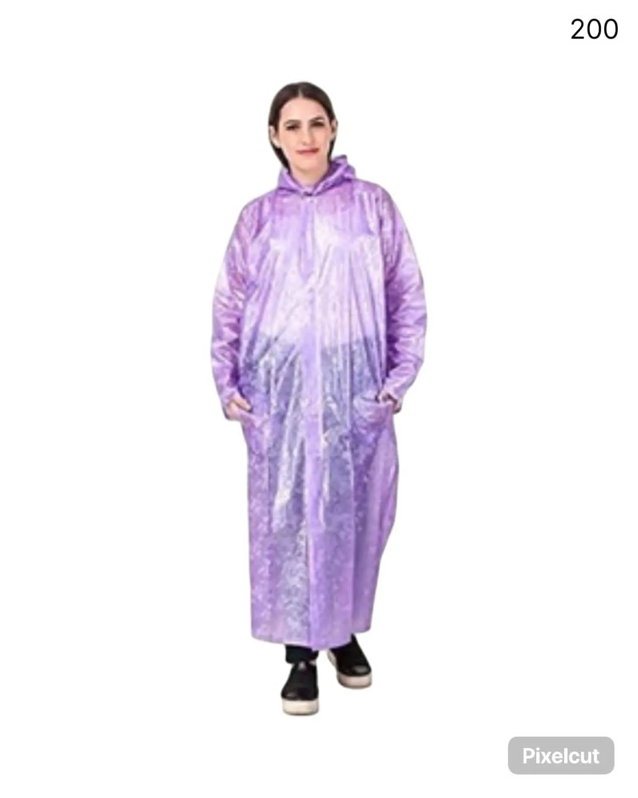 Raincoat with Cap|