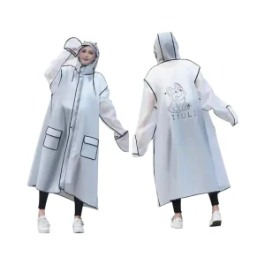 Waterproof rain jacket