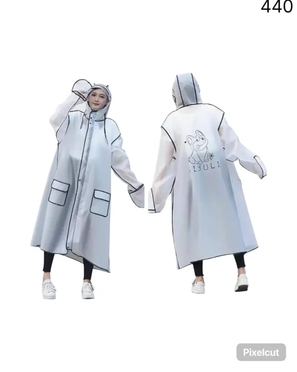 Waterproof rain jacket
