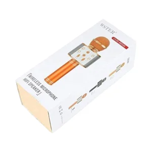 Singing Microphone With Audio Recording Bluetooth