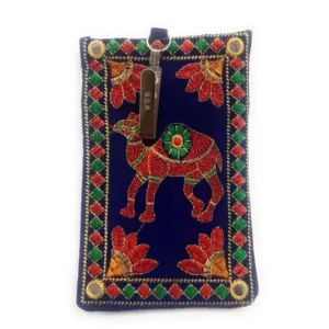 Embroided Velvet Mobile Cover