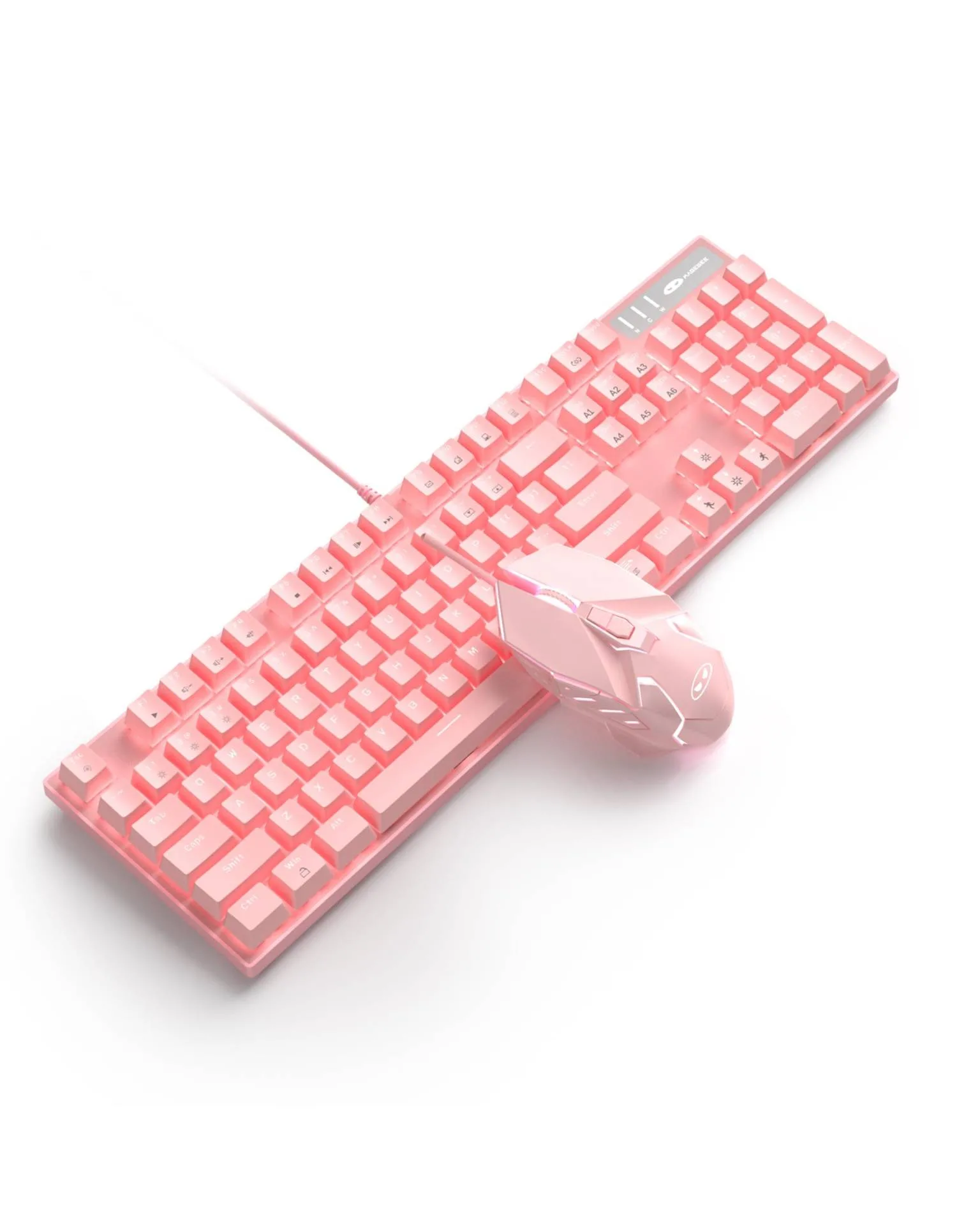 Pink Mechanical Gaming Keyboard