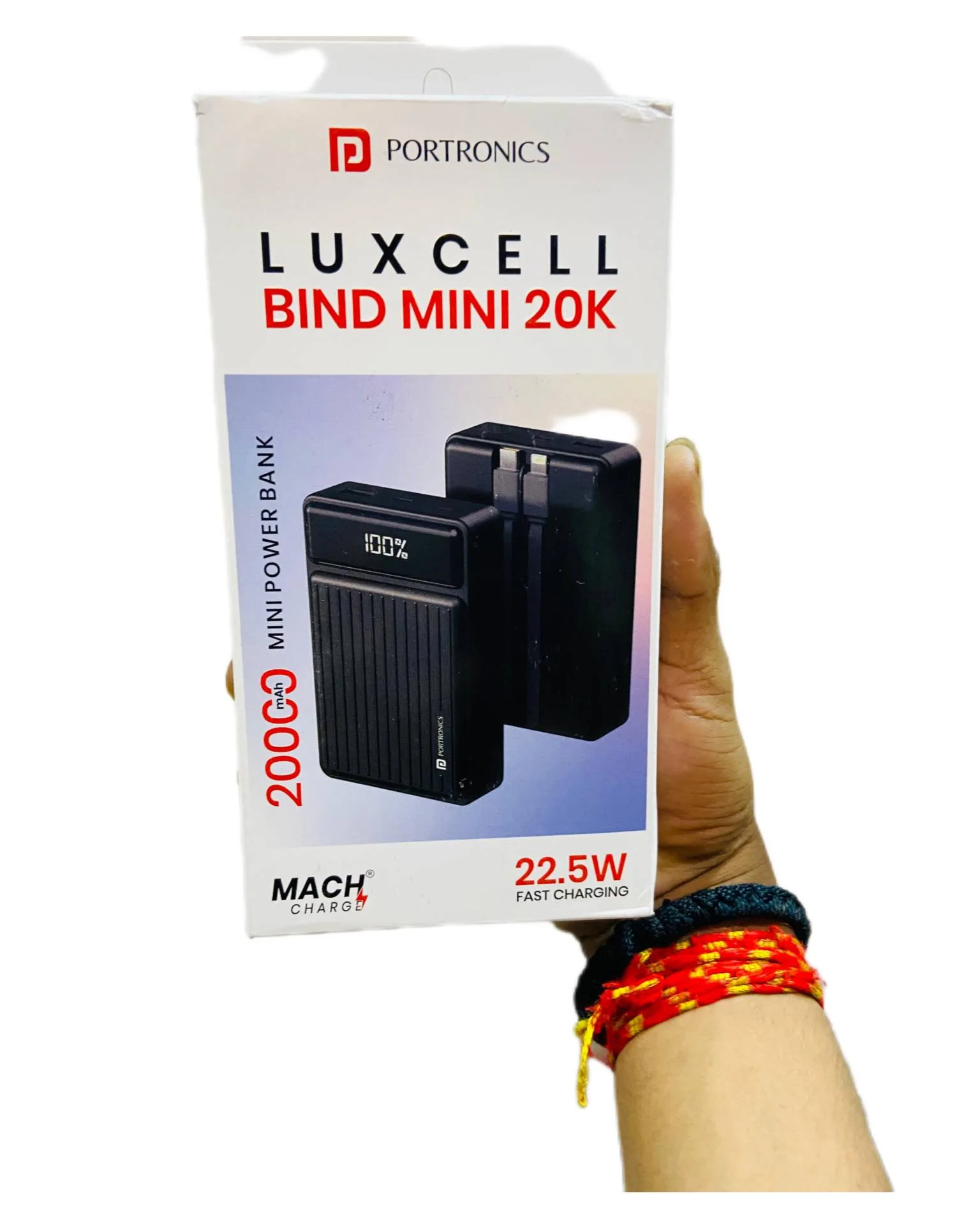 Luxcell bind mini power bank 20000 mah