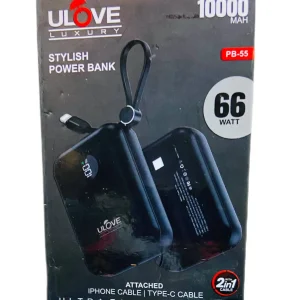 Ulove luxury stylish power bank 10000mah