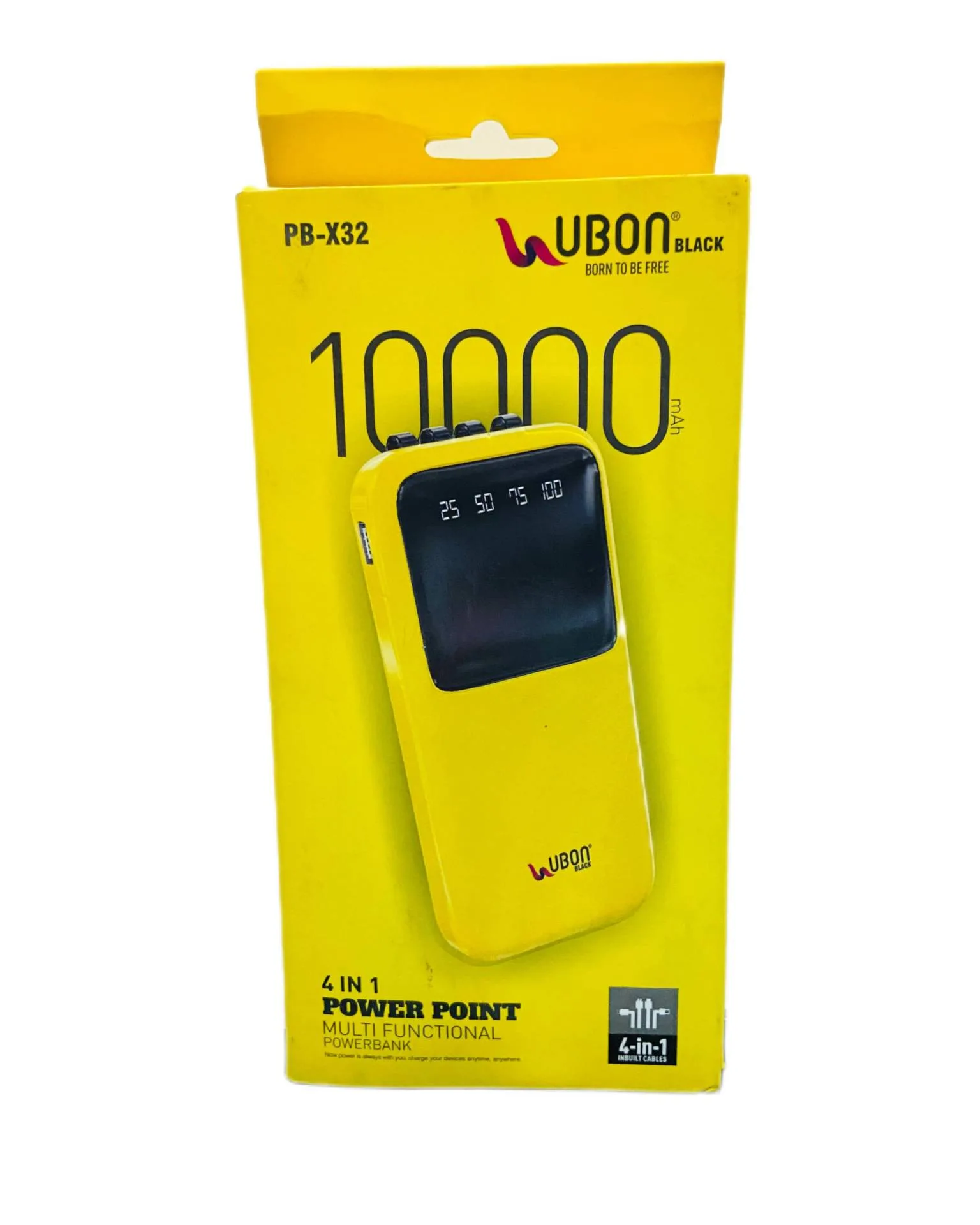 UBON black power bank 10000 mah