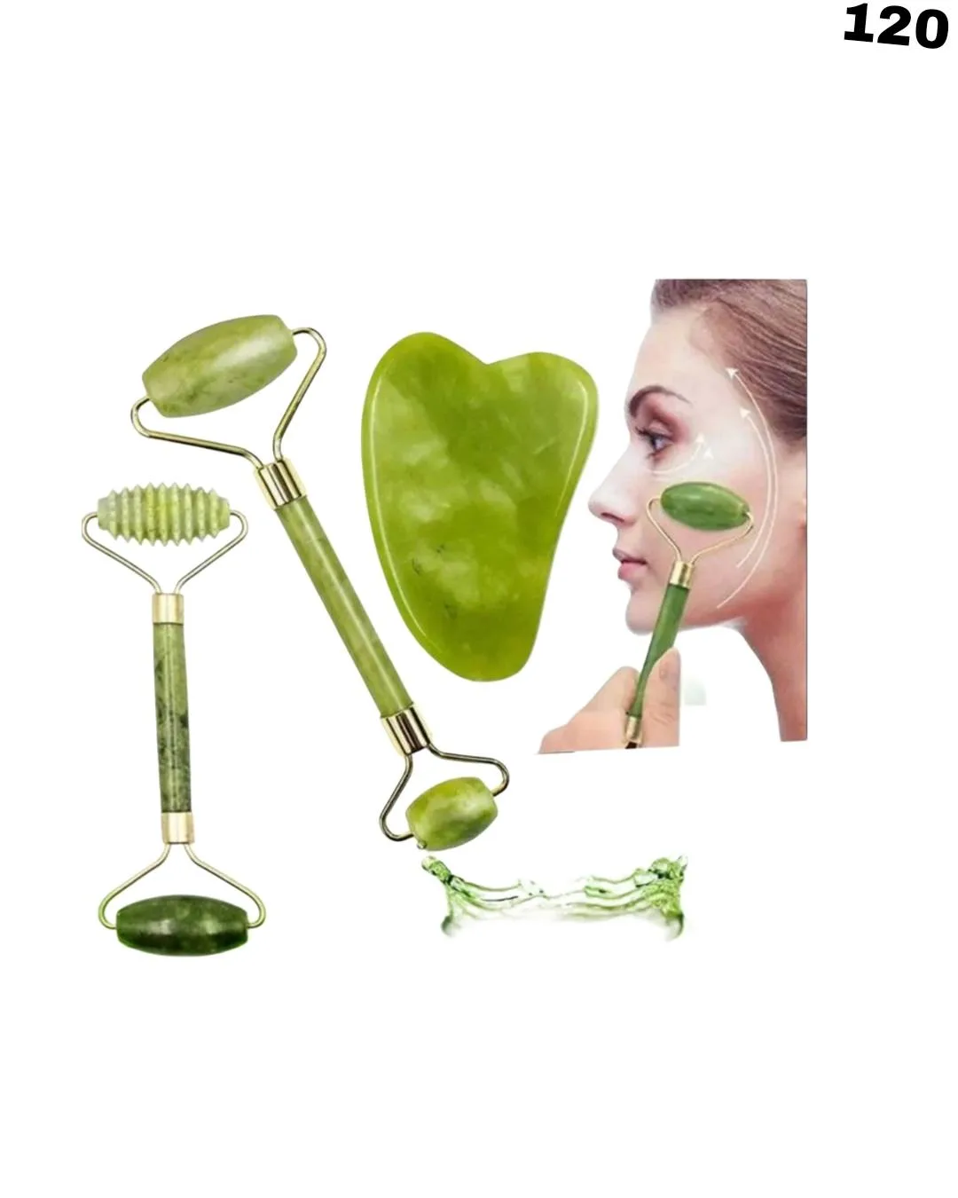 Gua Sha Set Face Roller