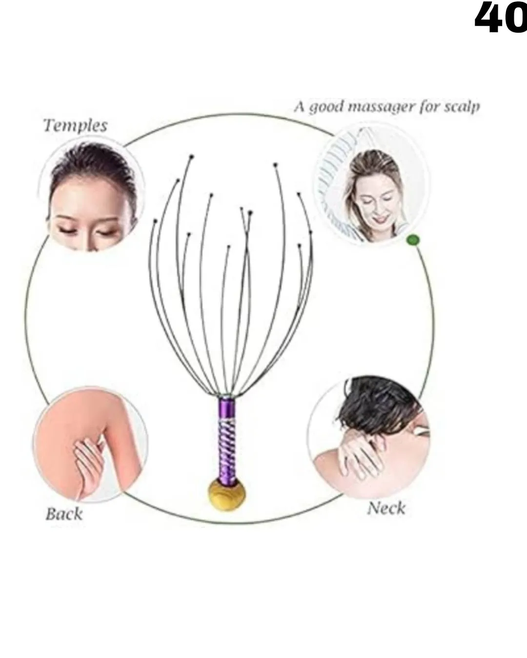Head Scalp Massager