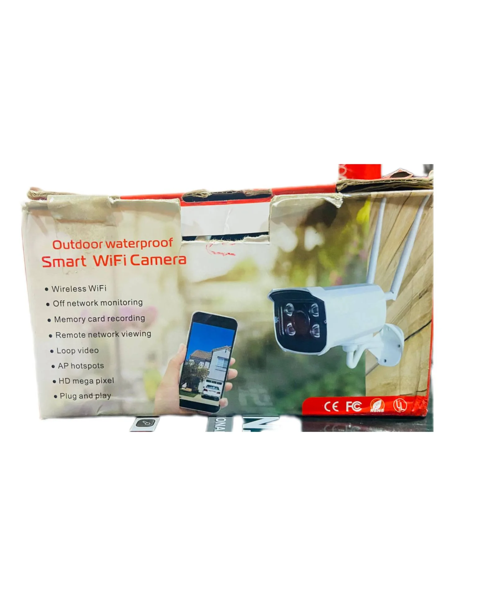 Waterproof smart wifi camera