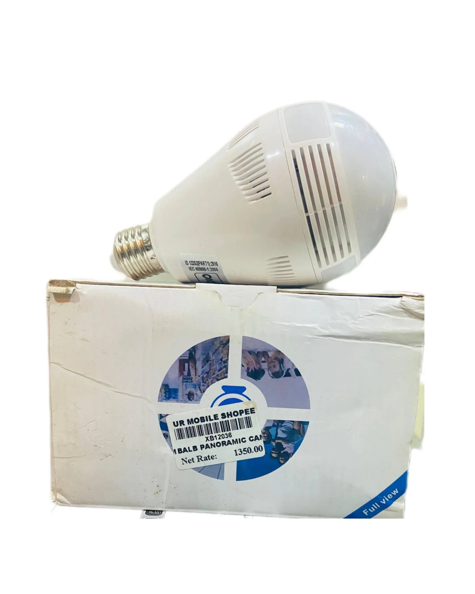 Wifi cctv camera bulb