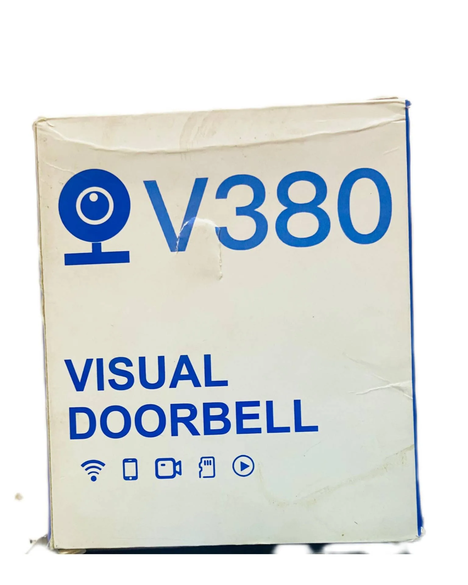 Visual wireless doorbell