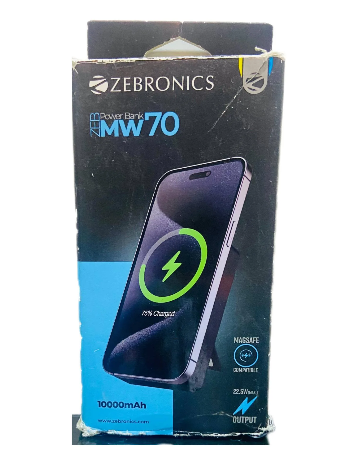 ZEBRONICS power bank MW70