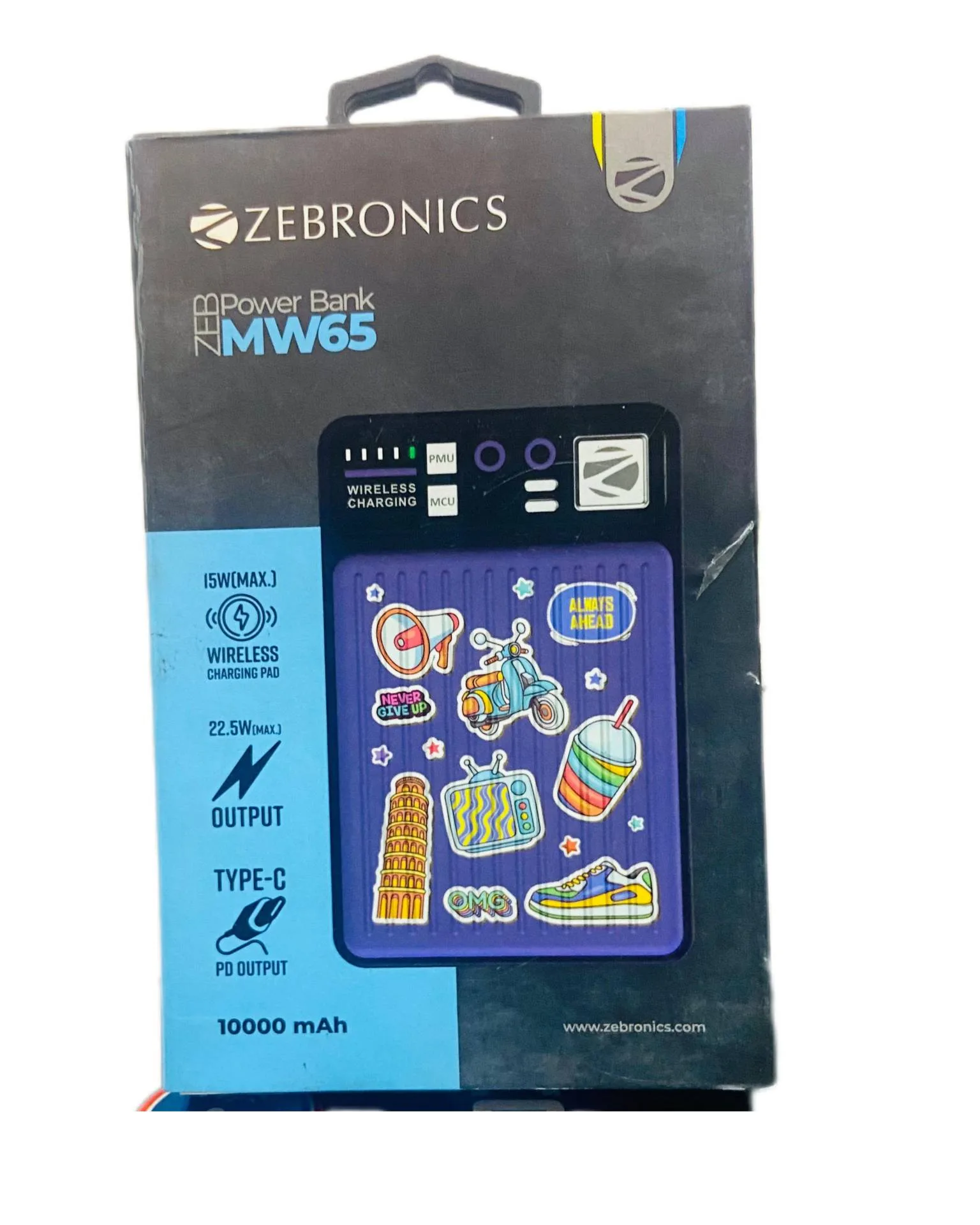 ZEBRONICS power bank