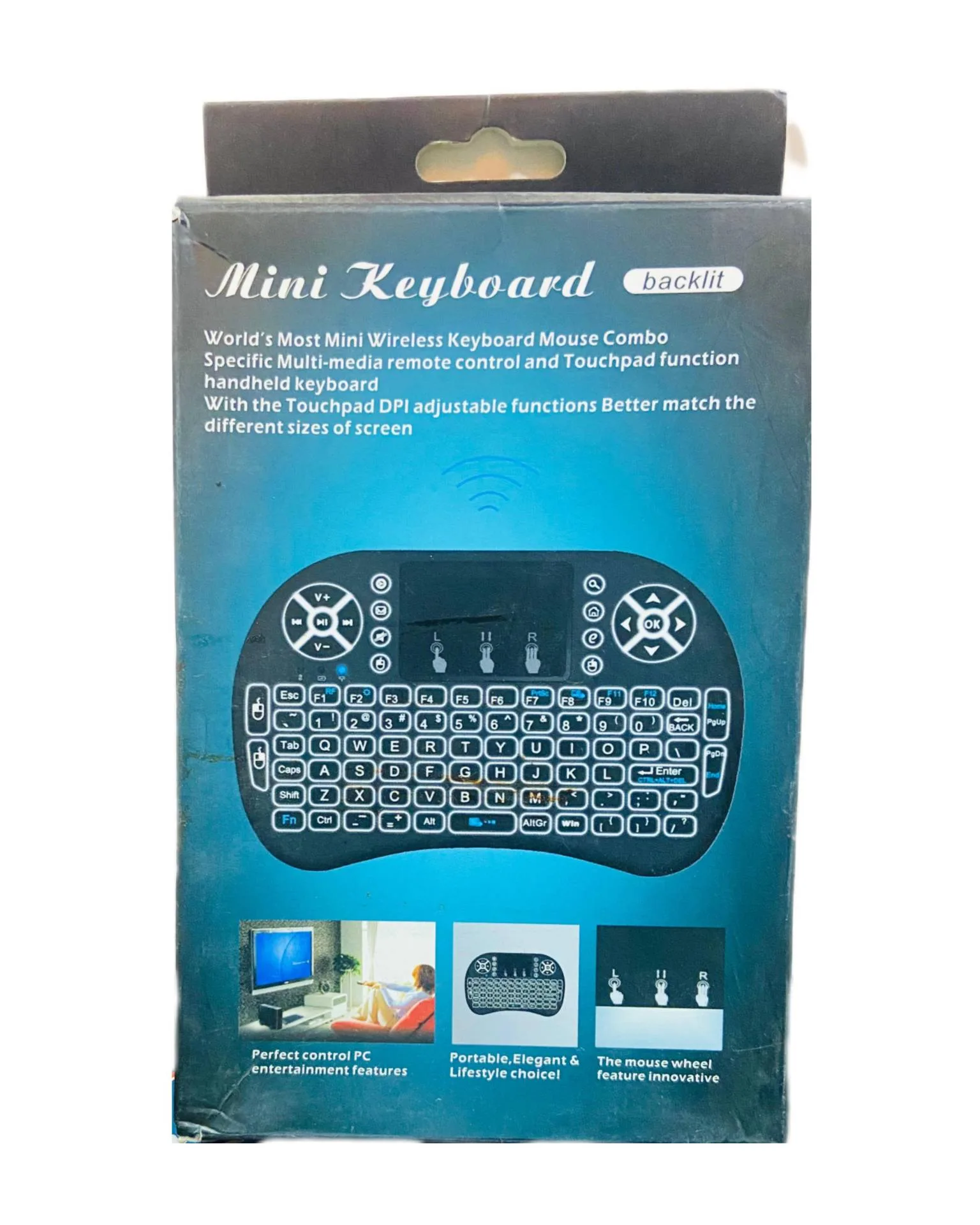 Bluetooth + 2.4G Wireless Dual Mode Mini Keyboard