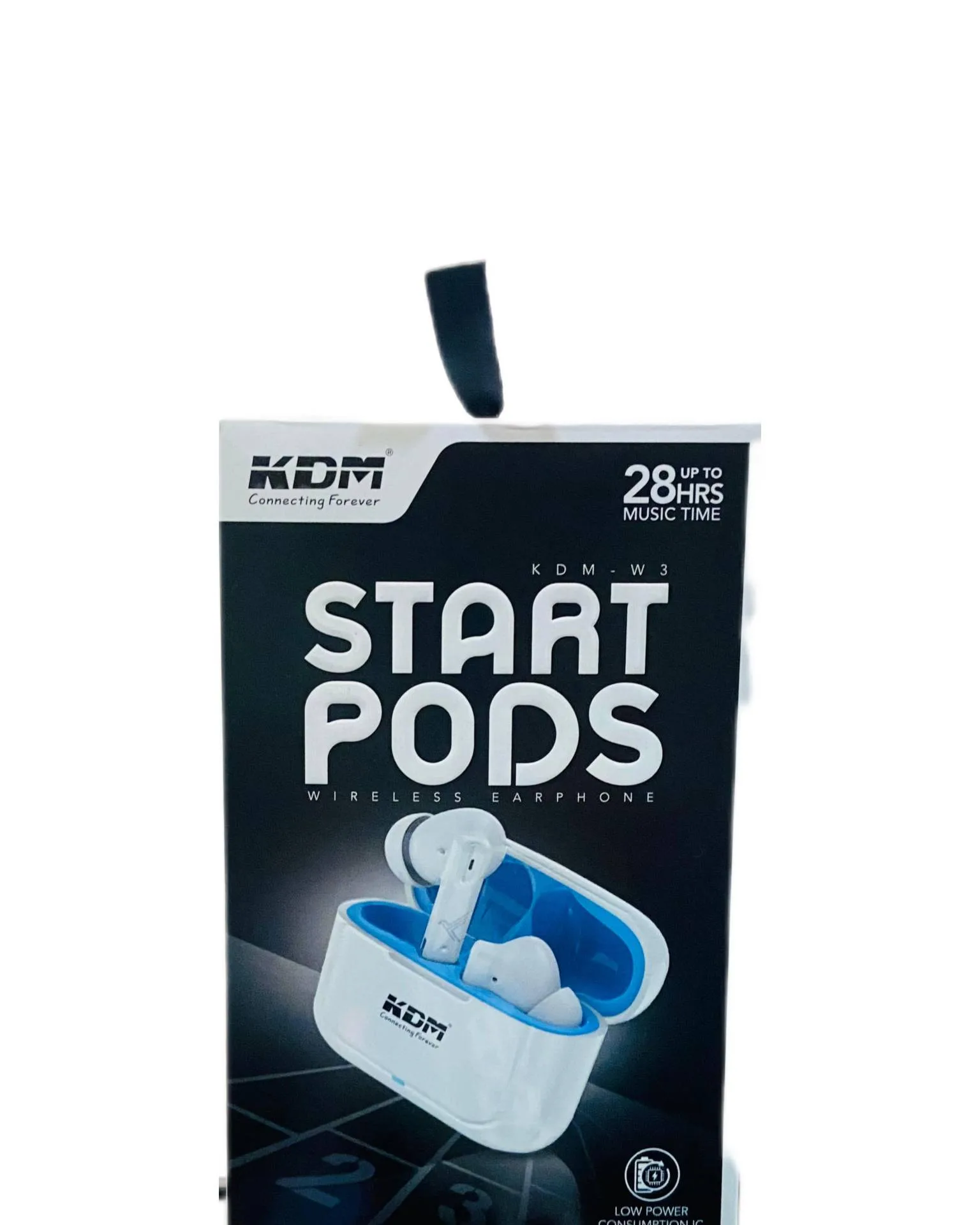 KDM earbuds start pods
